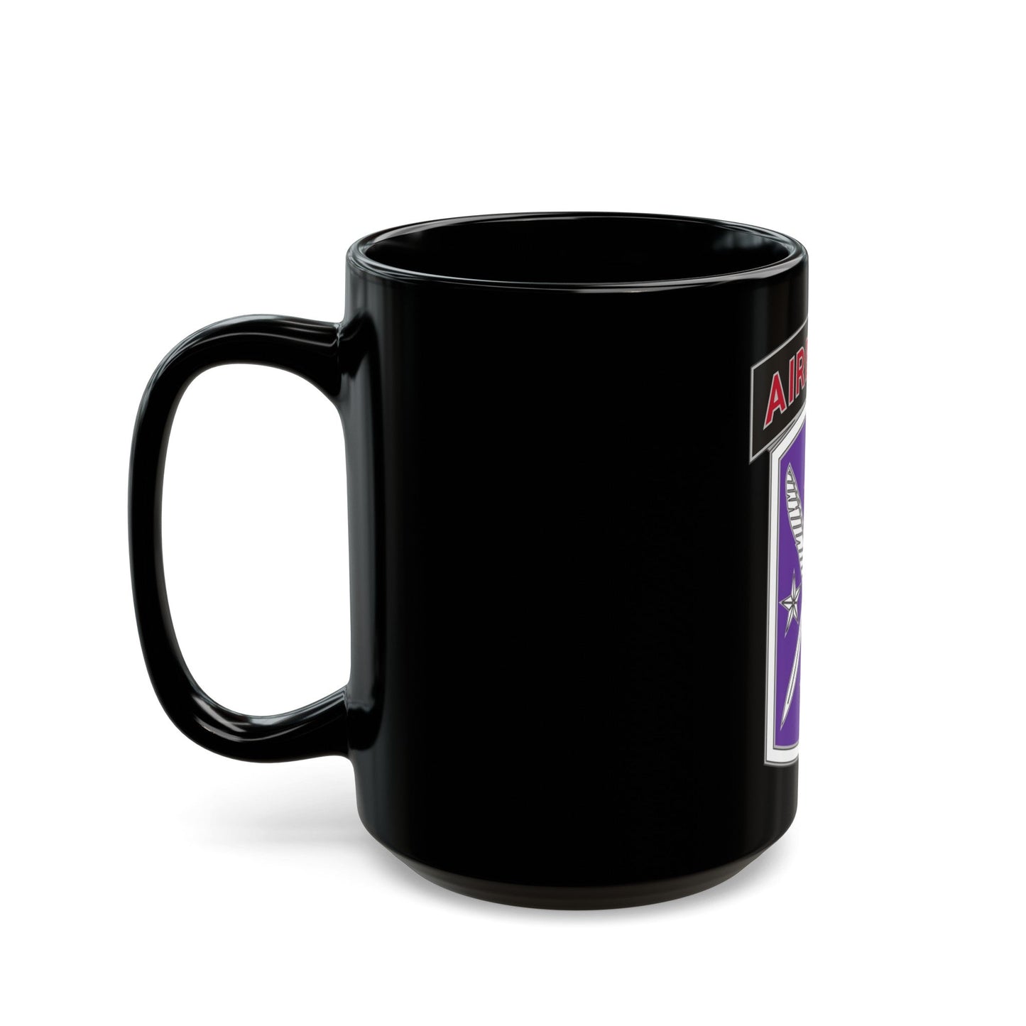 95 Civil Affairs Brigade (U.S. Army) Black Coffee Mug-The Sticker Space