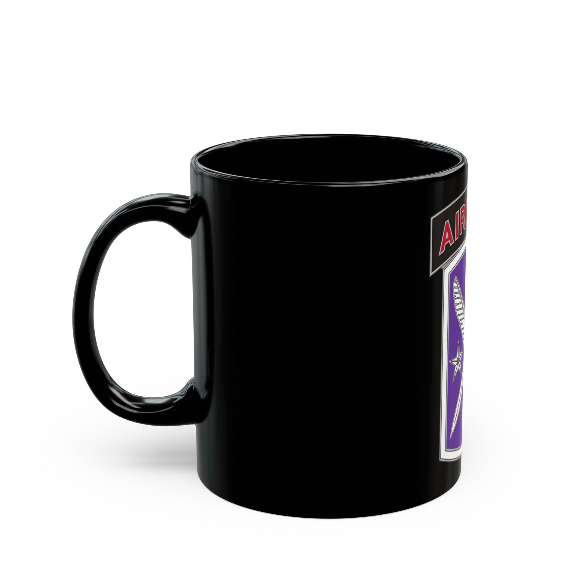 95 Civil Affairs Brigade (U.S. Army) Black Coffee Mug-The Sticker Space