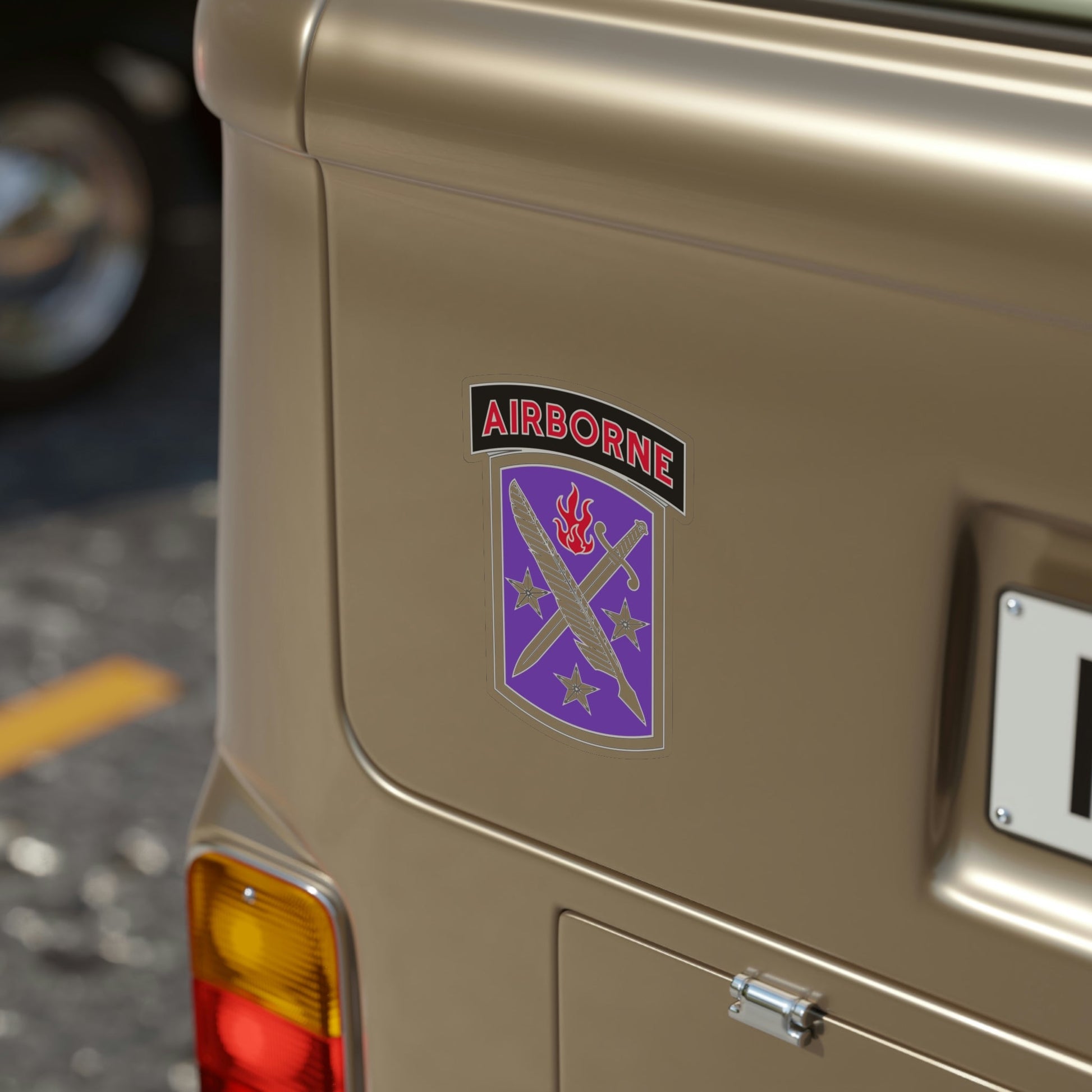 95 Civil Affairs Brigade (U.S. Army) Transparent STICKER Die-Cut Vinyl Decal-The Sticker Space