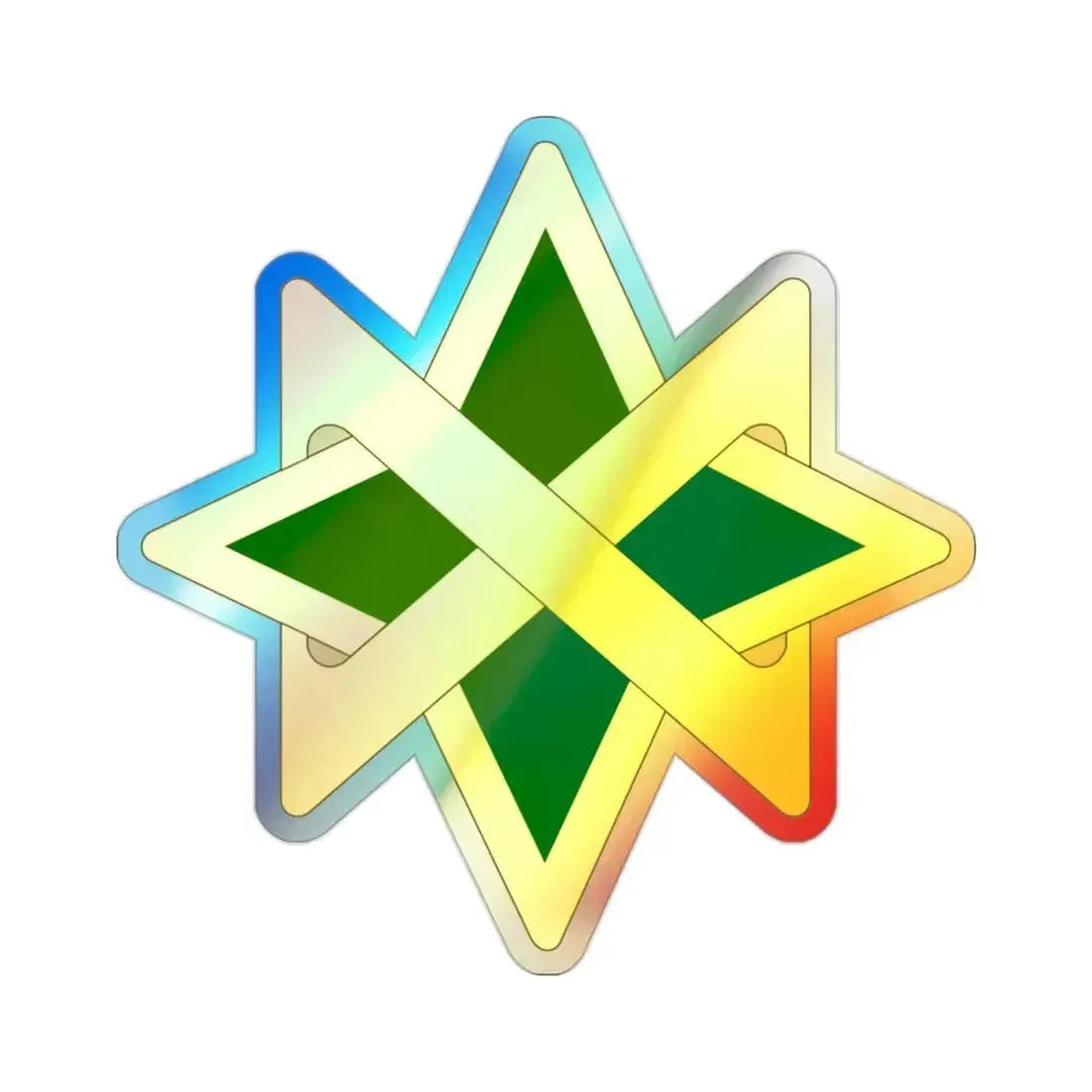 95 Military Police Battalion (U.S. Army) Holographic STICKER Die-Cut Vinyl Decal 2 Inch Holographic - The Sticker Space