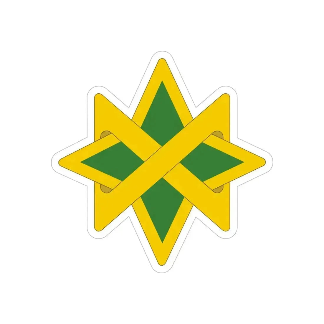 95 Military Police Battalion (U.S. Army) REVERSE PRINT Transparent Die-Cut STICKER 6 Inch Die-Cut Transparent - The Sticker Space