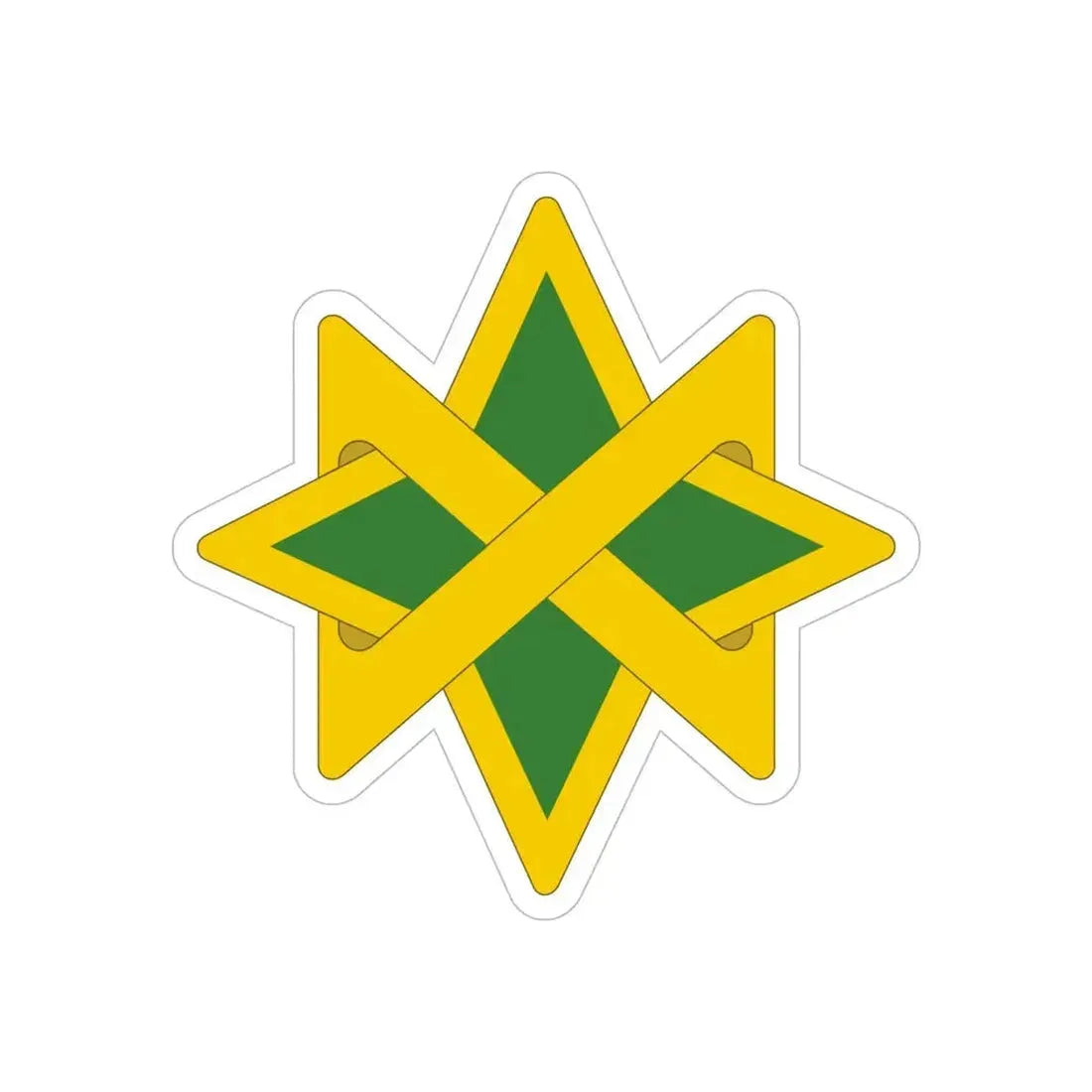 95 Military Police Battalion (U.S. Army) REVERSE PRINT Transparent Die-Cut STICKER - The Sticker Space