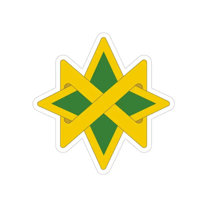 95 Military Police Battalion (U.S. Army) REVERSE PRINT Transparent Die-Cut STICKER - The Sticker Space