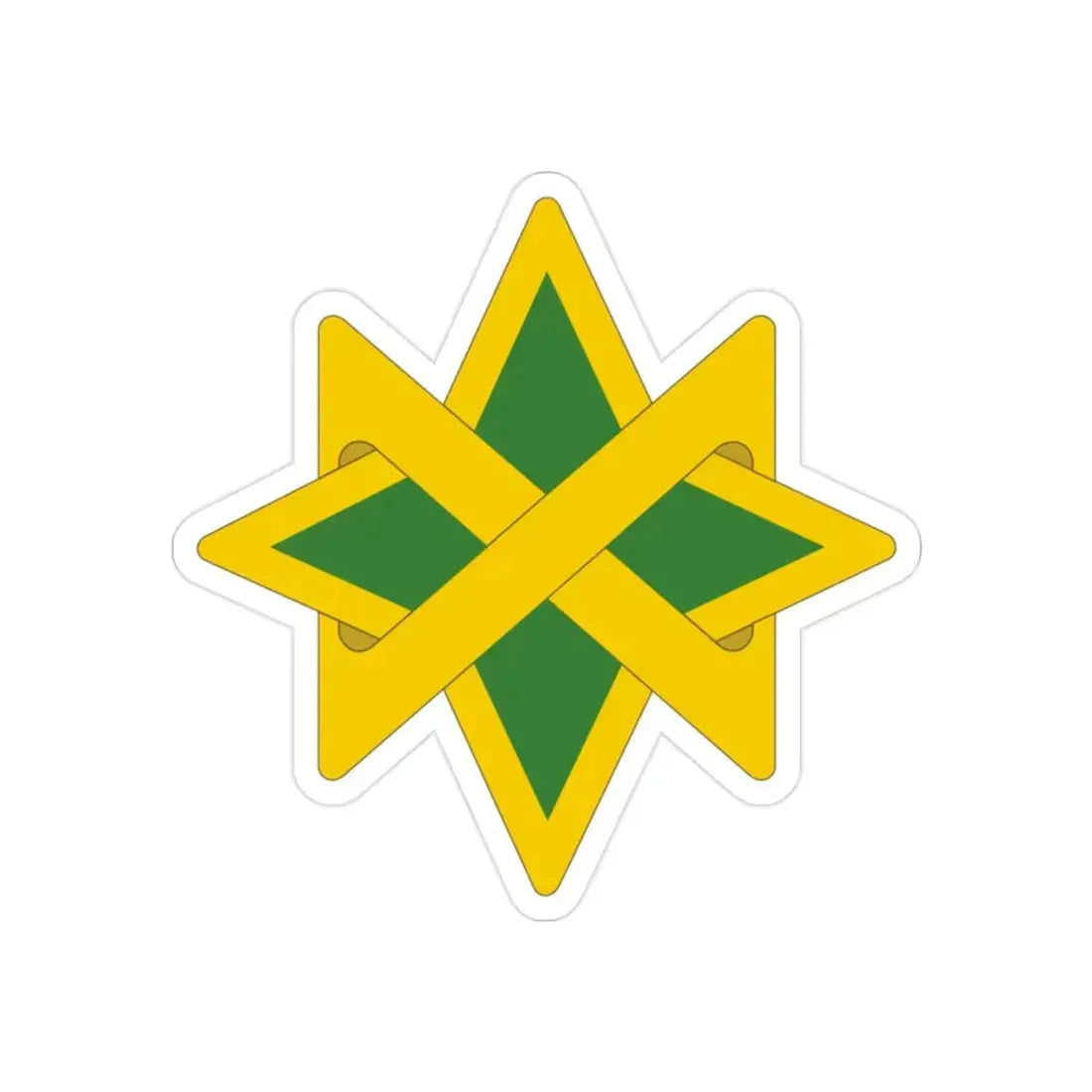 95 Military Police Battalion (U.S. Army) REVERSE PRINT Transparent Die-Cut STICKER - The Sticker Space