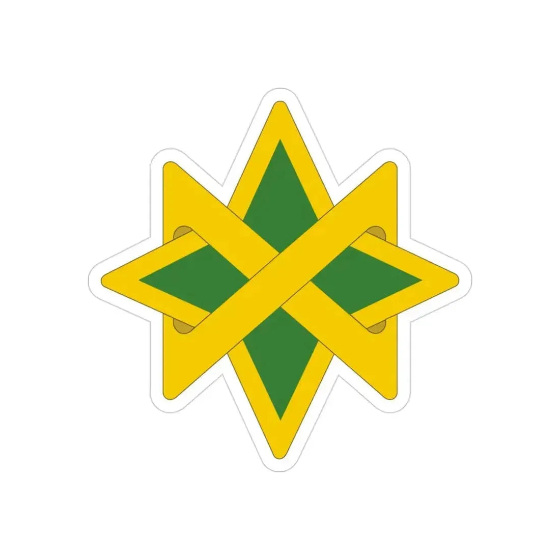 95 Military Police Battalion (U.S. Army) REVERSE PRINT Transparent Die-Cut STICKER - The Sticker Space