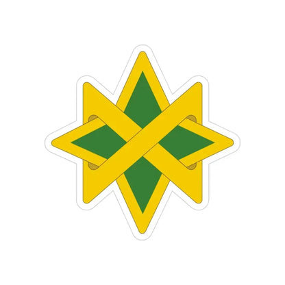 95 Military Police Battalion (U.S. Army) REVERSE PRINT Transparent Die-Cut STICKER - The Sticker Space