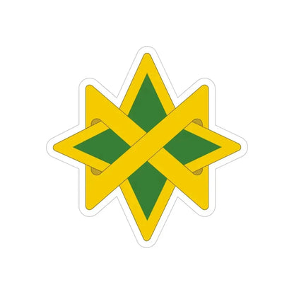 95 Military Police Battalion (U.S. Army) REVERSE PRINT Transparent Die-Cut STICKER - The Sticker Space