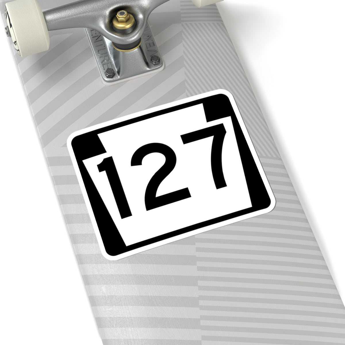 PA-127 (Pennsylvania) (Road Sign) STICKER Vinyl Kiss-Cut Decal