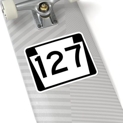 PA-127 (Pennsylvania) (Road Sign) STICKER Vinyl Kiss-Cut Decal