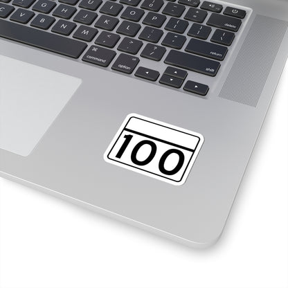 MD Route 100 guide (Maryland) (Road Sign) STICKER Vinyl Kiss-Cut Decal