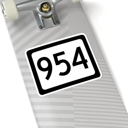 WV-954 (Virginia) (Road Sign) STICKER Vinyl Kiss-Cut Decal