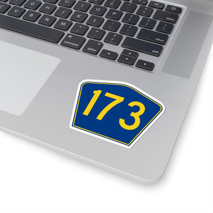 PR secondary 173 (Puerto Rico) (Road Sign) STICKER Vinyl Kiss-Cut Decal