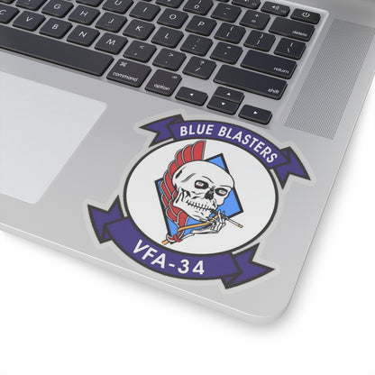 VFA 34 (U.S. Navy) STICKER Vinyl Kiss-Cut Decal