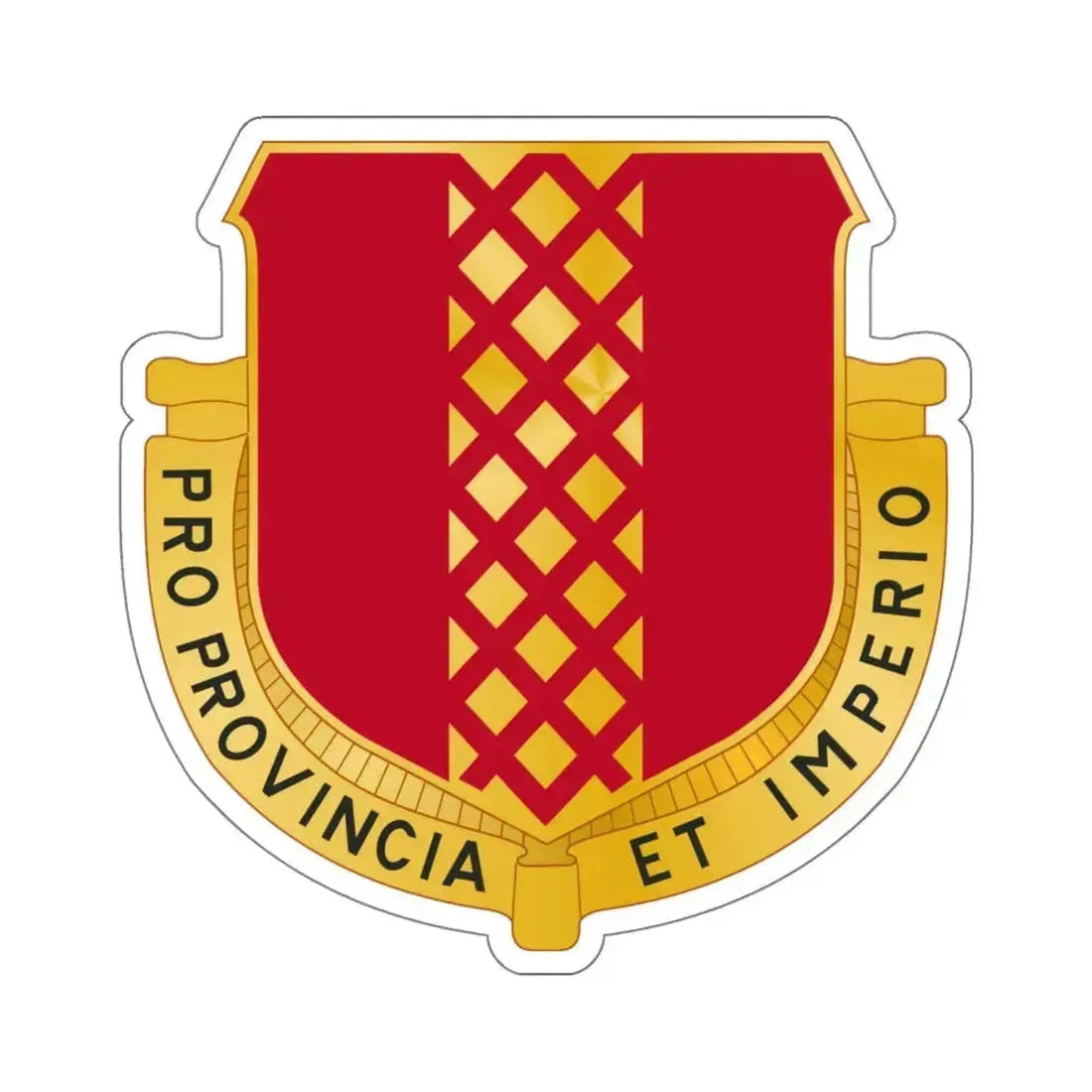 951st Antiaircraft Artillery Gun Battalion (U.S. Army) STICKER Vinyl Kiss-Cut Decal 6 Inch White - The Sticker Space