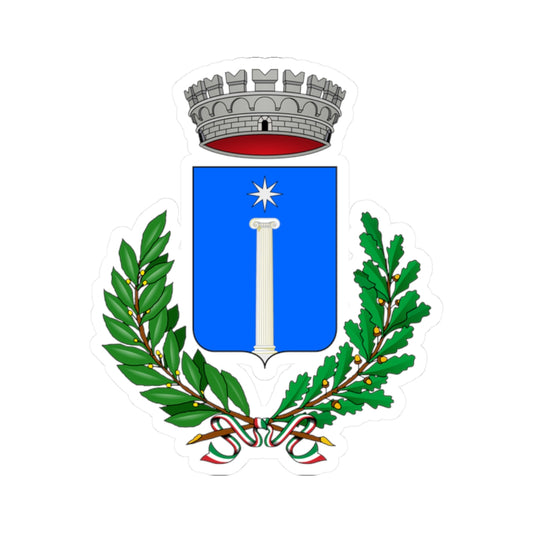 Baldissero dAlba-Stemma (Italy) (Coat of Arms) STICKER Vinyl Kiss-Cut Decal