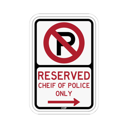 PBOT Road sign P4200R (Oregon) (Road Sign) STICKER Vinyl Kiss-Cut Decal