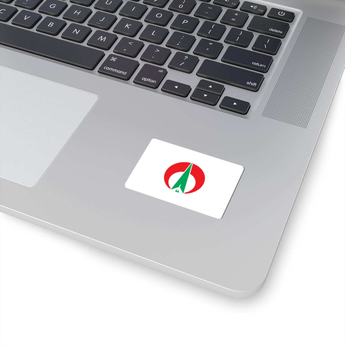 Flag of Oki Fukuoka (Japan) STICKER Vinyl Kiss-Cut Decal