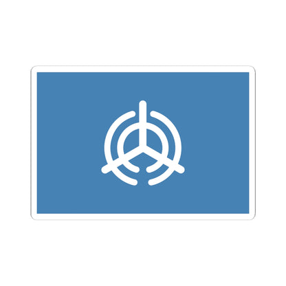 Flag of Oita Oita (Japan) STICKER Vinyl Kiss-Cut Decal