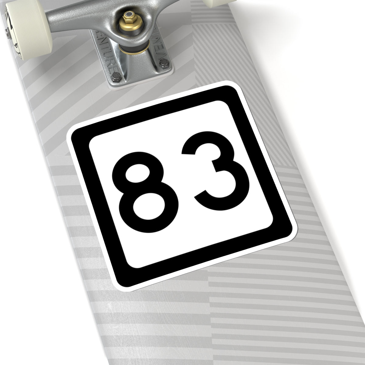 WV-83 (Virginia) (Road Sign) STICKER Vinyl Kiss-Cut Decal