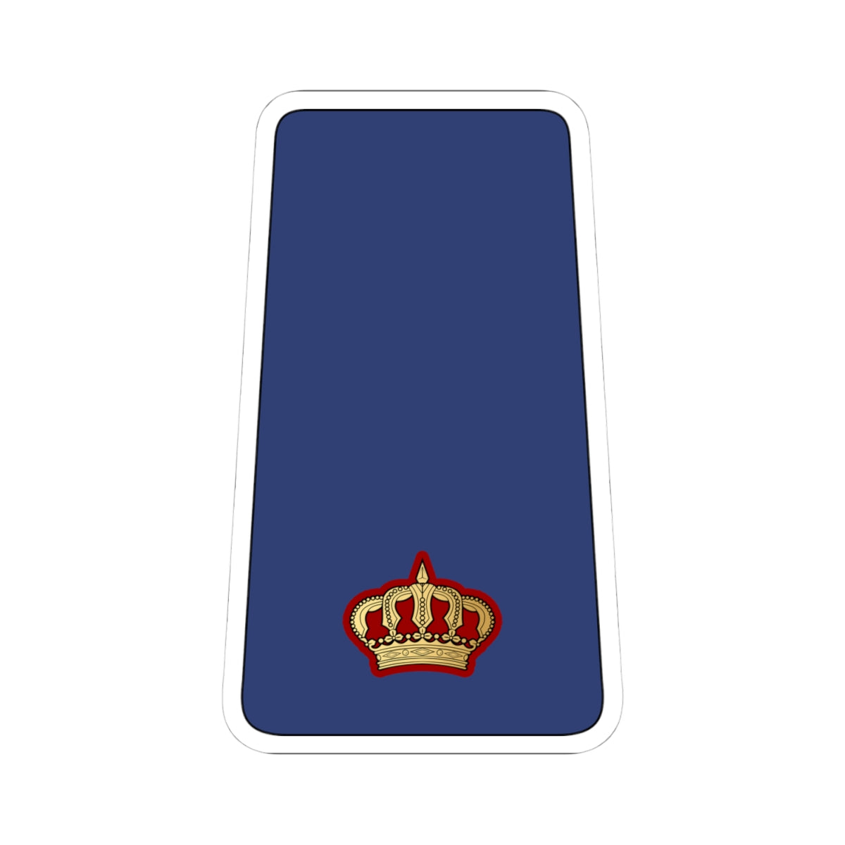 10. KAF MAJ (Kuwait) (Military Rank) STICKER Vinyl Kiss-Cut Decal