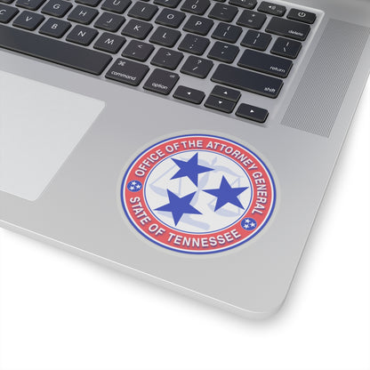 Seal of the Attorney General of Tennessee - STICKER Vinyl Kiss-Cut Decal