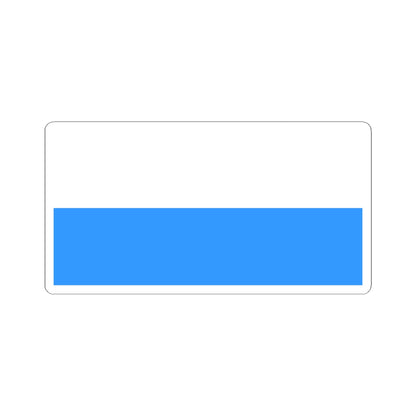 Flag of Moshensky rayon Novgorod oblast (Russia) STICKER Vinyl Kiss-Cut Decal
