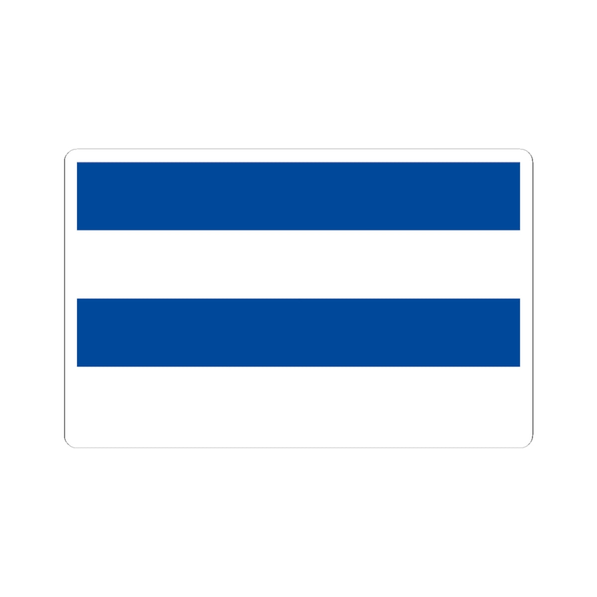 Flag of Oslo 1924 (Norway) STICKER Vinyl Kiss-Cut Decal