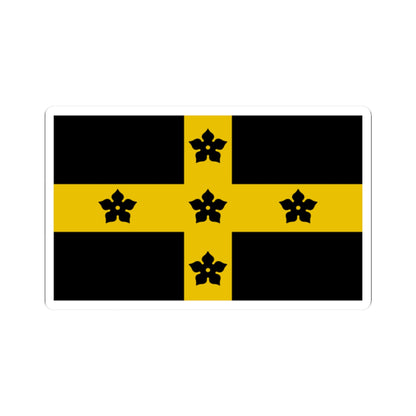 Flag of the Diocese of St Davids (United Kingdom) STICKER Vinyl Kiss-Cut Decal