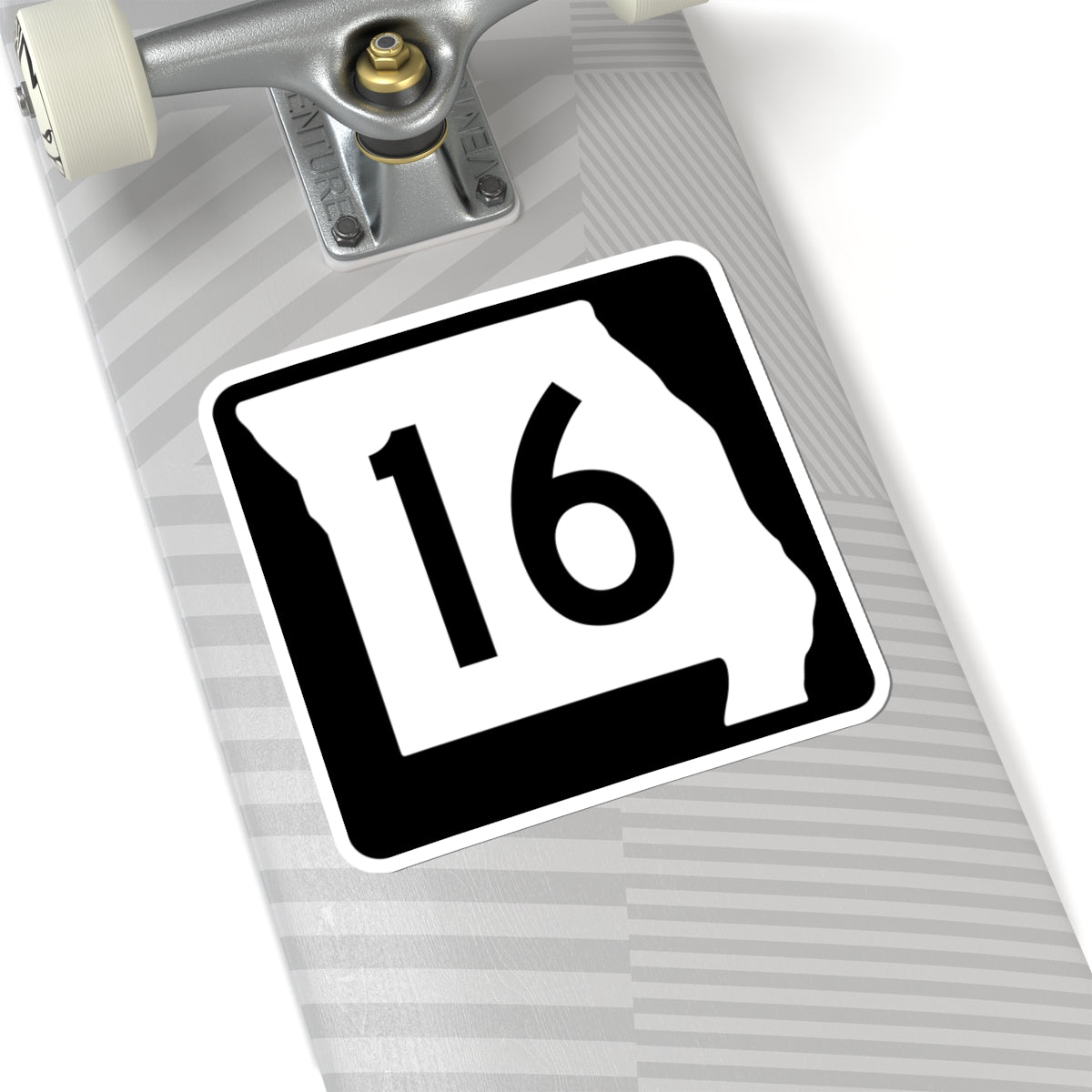 MO-16 (Missouri) (Road Sign) STICKER Vinyl Kiss-Cut Decal