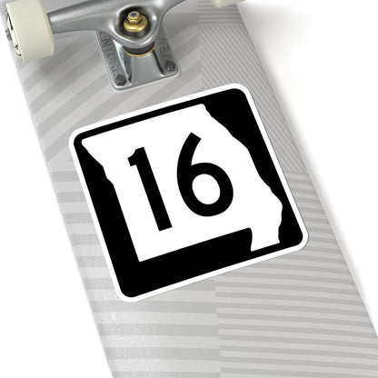 MO-16 (Missouri) (Road Sign) STICKER Vinyl Kiss-Cut Decal