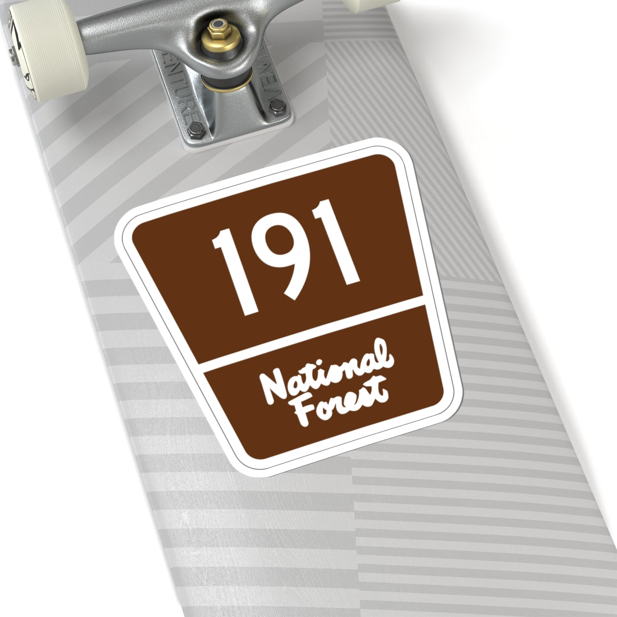 Forest Route 191 (Puerto Rico) (Road Sign) STICKER Vinyl Kiss-Cut Decal
