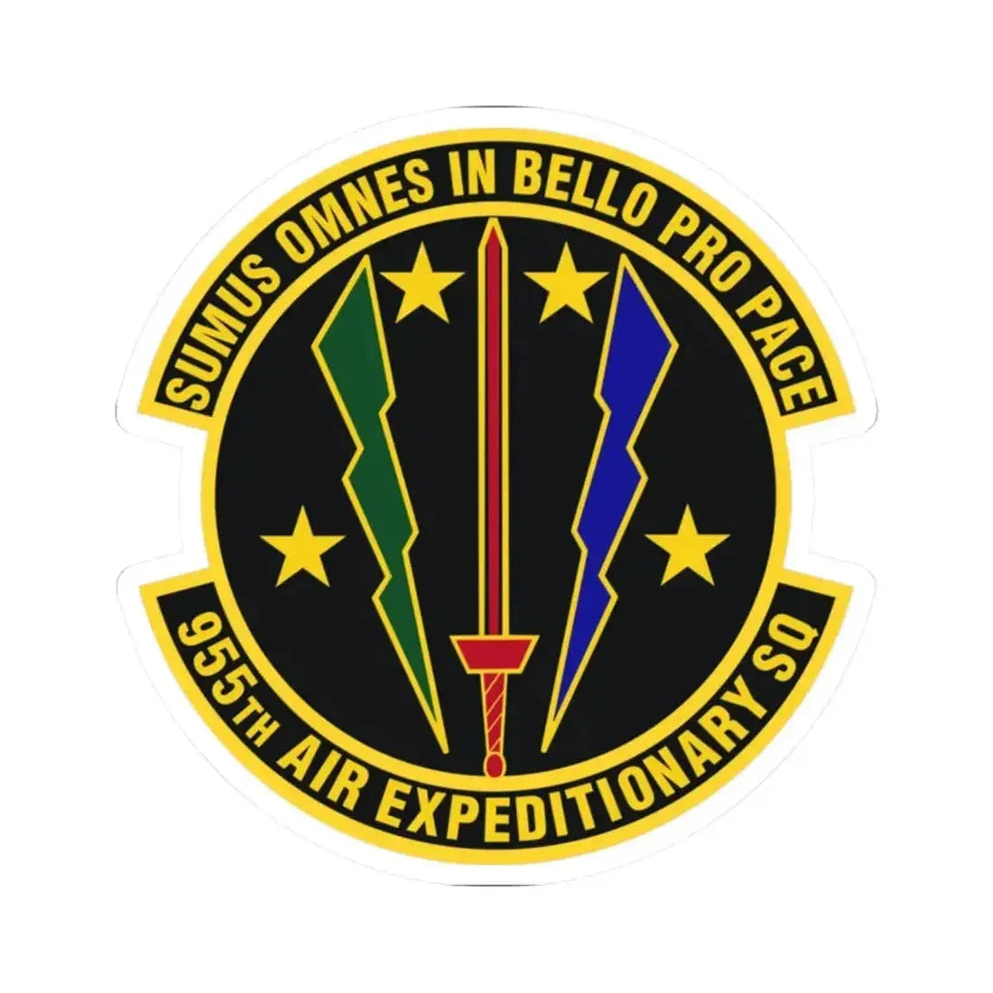 955th Air Expeditionary Squadron (U.S. Air Force) STICKER Vinyl Kiss-Cut Decal - The Sticker Space