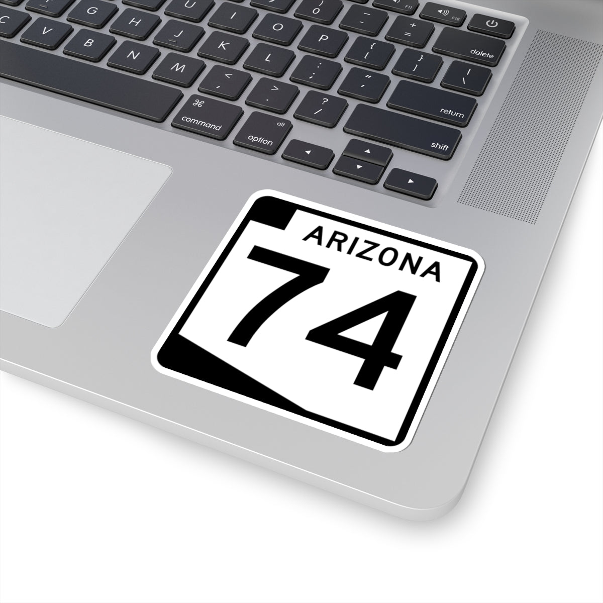 Arizona 74 (Arizona) (Road Sign) STICKER Vinyl Kiss-Cut Decal