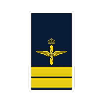 OF 2 Kapten FV hylsa (Sweden) (Military Rank) STICKER Vinyl Kiss-Cut Decal