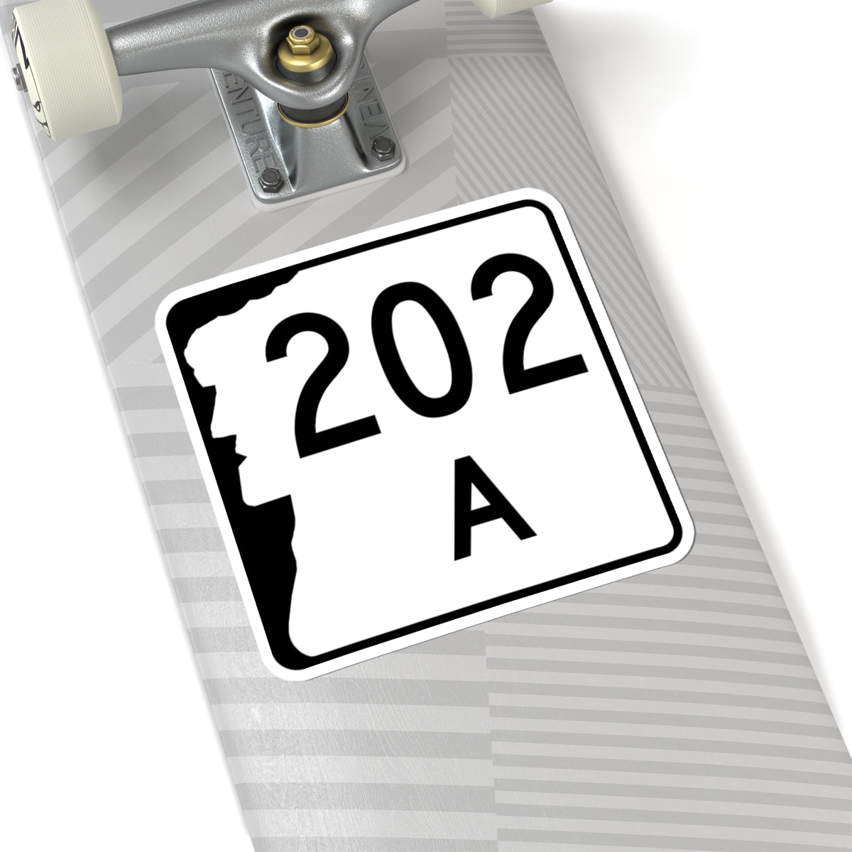 NH Route 202A (New Hampshire) (Road Sign) STICKER Vinyl Kiss-Cut Decal