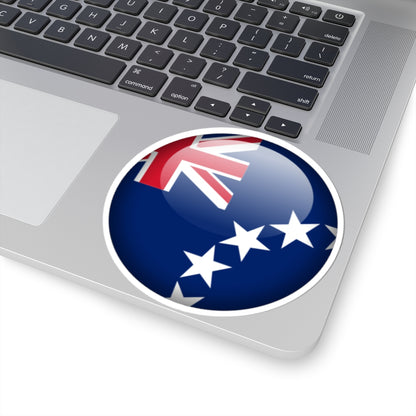 Flag orb Cook Islands STICKER Vinyl Kiss-Cut Decal