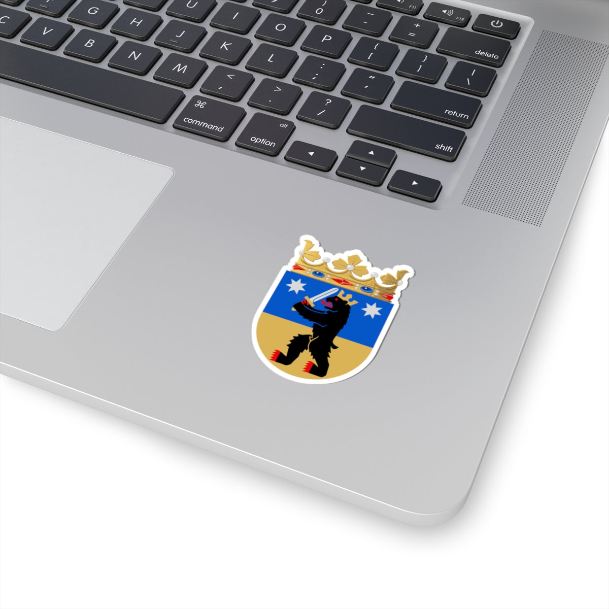 Satakunta.vaakuna (Finland) (Coat of Arms) STICKER Vinyl Kiss-Cut Decal