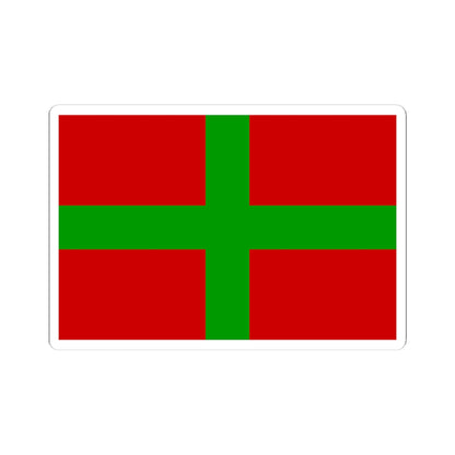 Deir El Qamar Flag (Lebanon) STICKER Vinyl Kiss-Cut Decal