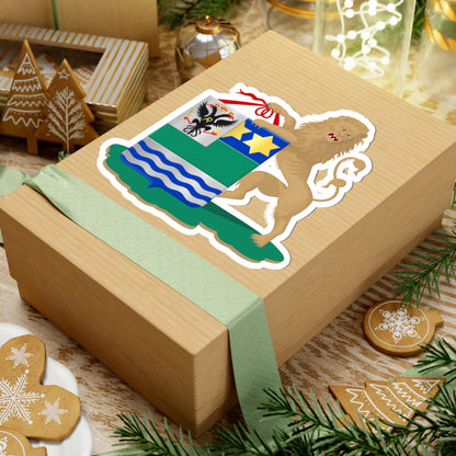 Anna Paulowna wapen (Netherlands) (Coat of Arms) STICKER Vinyl Kiss-Cut Decal