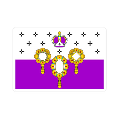 Flag of Gabovskoe Moscow oblast (Russia) STICKER Vinyl Kiss-Cut Decal