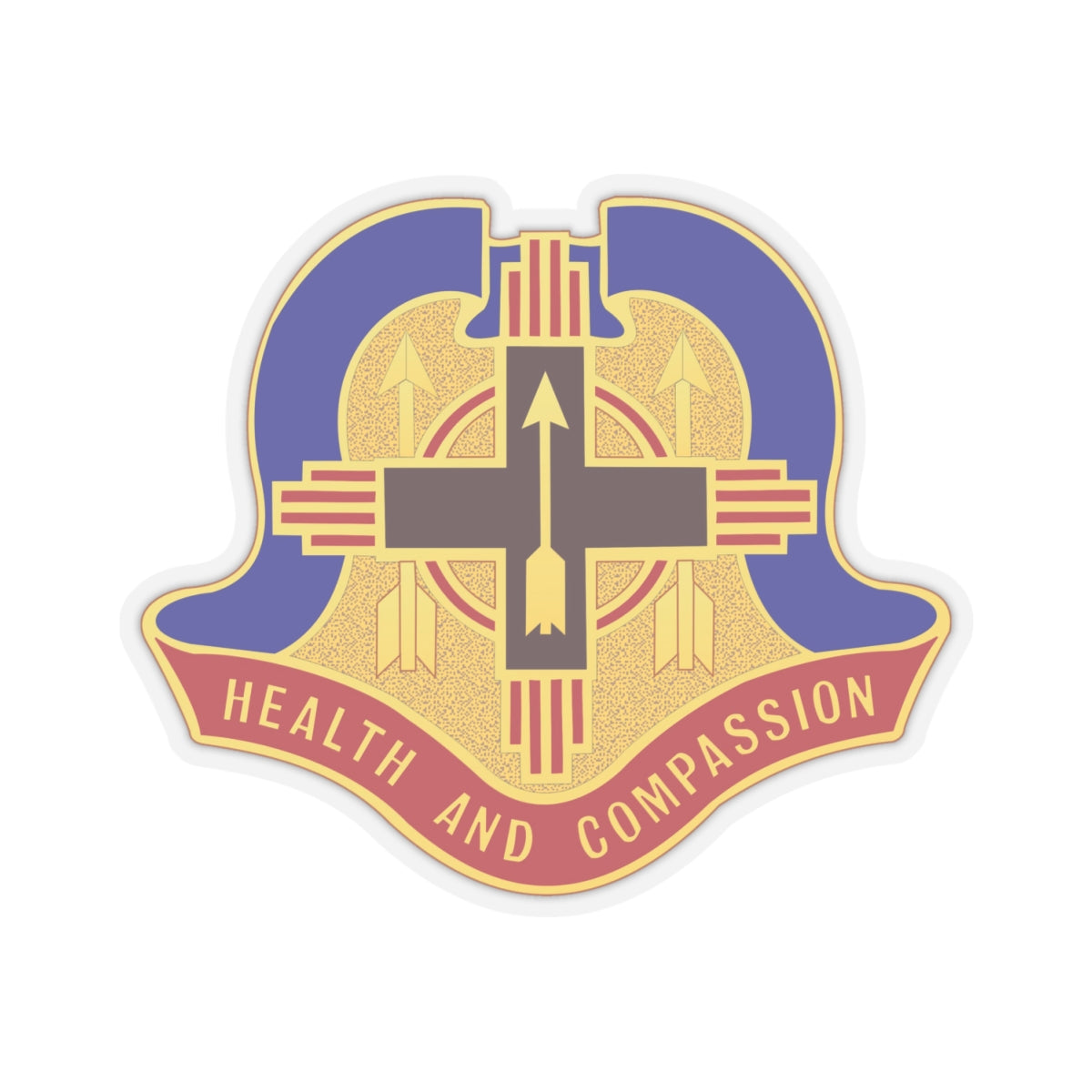 Hospital Sandia Base (U.S. Army) STICKER Vinyl Kiss-Cut Decal