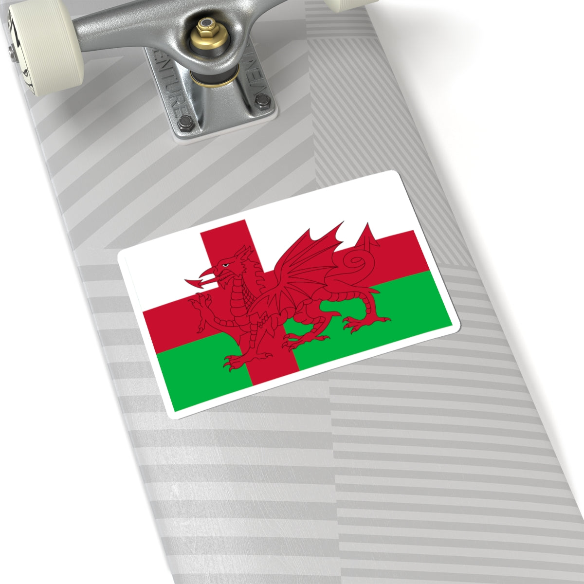 Wales Nordic flag proposal (United Kingdom) STICKER Vinyl Kiss-Cut Decal