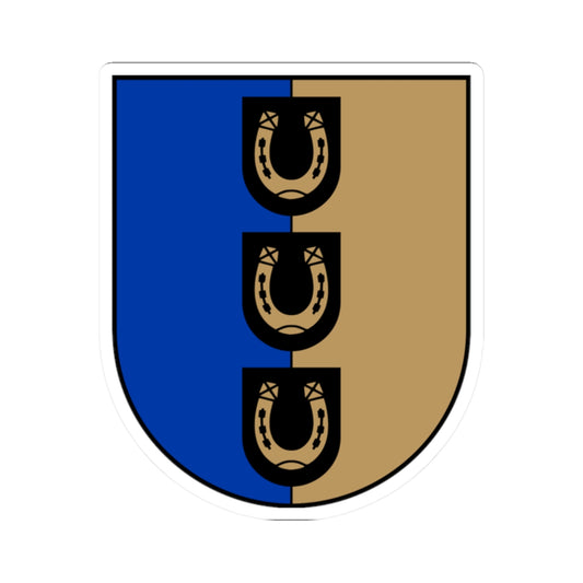 Baltinavas novads COA (Latvia) (Coat of Arms) STICKER Vinyl Kiss-Cut Decal