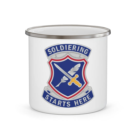 95th Adjutant General Battalion (U.S. Army) 12oz Enamel Mug-12oz-The Sticker Space