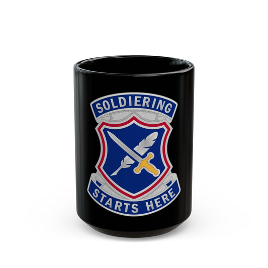 95th Adjutant General Battalion (U.S. Army) Black Coffee Mug-15oz-The Sticker Space