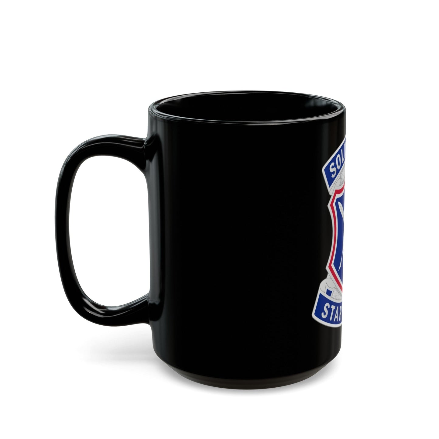 95th Adjutant General Battalion (U.S. Army) Black Coffee Mug-The Sticker Space