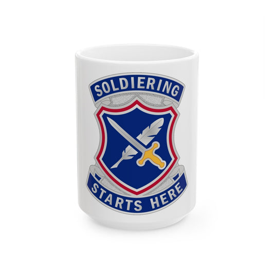 95th Adjutant General Battalion (U.S. Army) White Coffee Mug-15oz-The Sticker Space