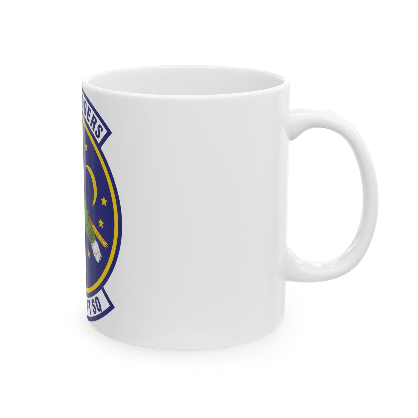 95th Airlift Squadron (U.S. Air Force) White Coffee Mug-The Sticker Space