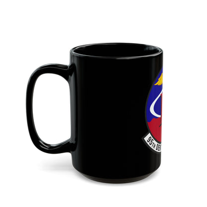 95th Dental Squadron (U.S. Air Force) Black Coffee Mug-The Sticker Space