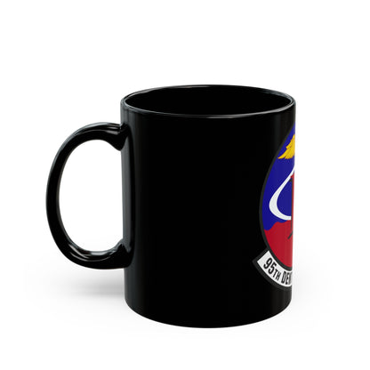 95th Dental Squadron (U.S. Air Force) Black Coffee Mug-The Sticker Space